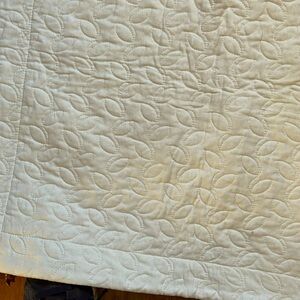 Set 2 Laura Ashley white king shams